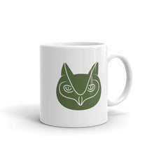 Load image into Gallery viewer, Wise Old Green Owl Coffee Mug
