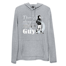 Load image into Gallery viewer, Grey &quot;There&#39;s Always a Shorts Guy&quot; lightweight hoodie  by JD&#39;s Mug Shoppe
