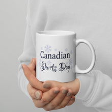 Load image into Gallery viewer, Closeup of a model holding a Canadian coffee mug
