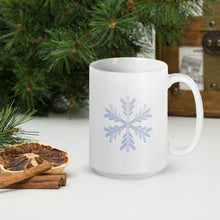 Load image into Gallery viewer, Snowflake coffee mug

