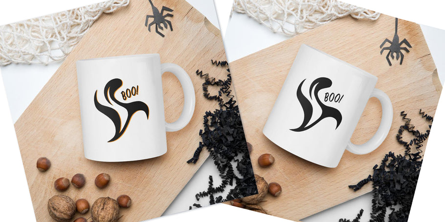 "Ghostly" Coffee Mugs are now available!