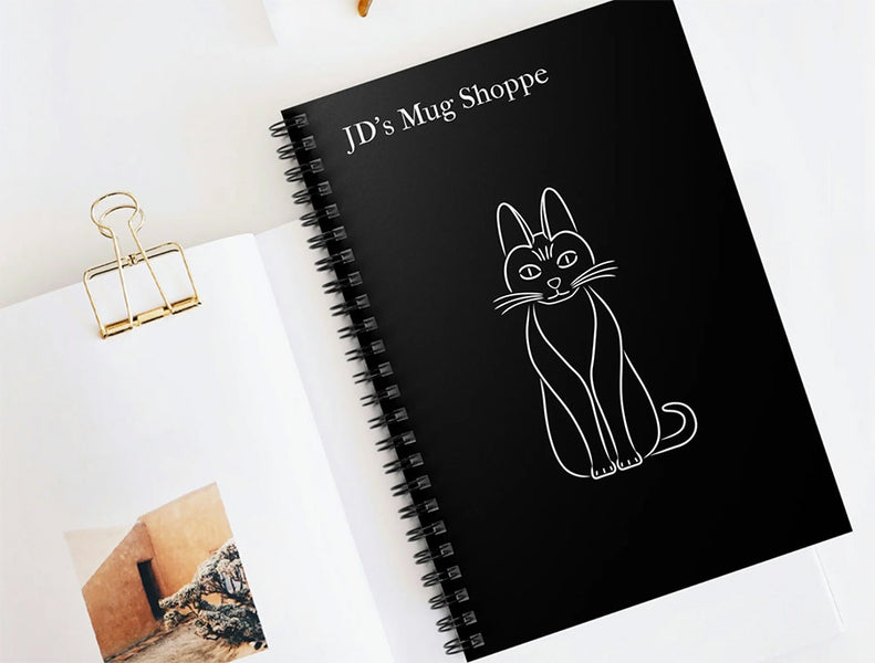New Black Cat Journal and Notebook Design and Price Changes
