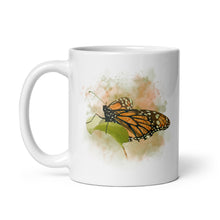 Load image into Gallery viewer, 11oz Watercolour Butterfly Coffee Mug
