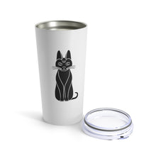 Load image into Gallery viewer, Tumbler (20 oz) | Clever Black Cat
