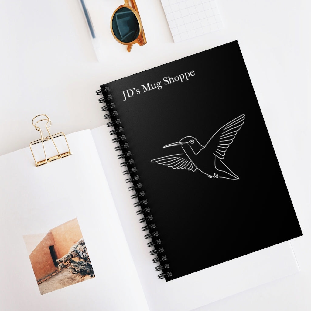 Hummingbird Spiral Notebook - Ruled Line