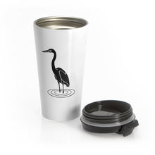 Load image into Gallery viewer, Stainless Steel Travel Mug | Great Blue Heron
