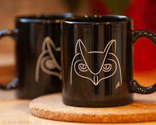 Load image into Gallery viewer, owl coffee mug
