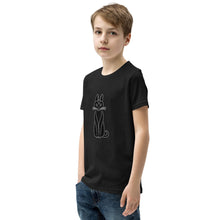 Load image into Gallery viewer, Youth Short Sleeve T-Shirt | Cat Design
