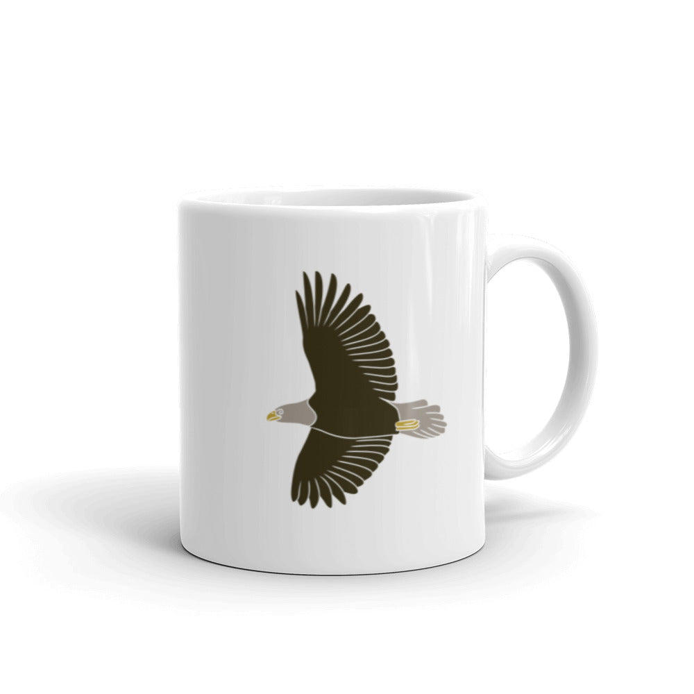 The Soaring Bald Eagle Coffee Mug