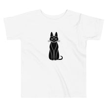 Load image into Gallery viewer, Toddler Short Sleeve Tee | Cat Design
