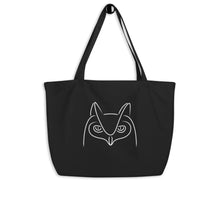 Load image into Gallery viewer, Large Organic Tote Bag | Original Owl
