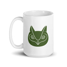 Load image into Gallery viewer, Wise Old Green Owl Coffee Mug
