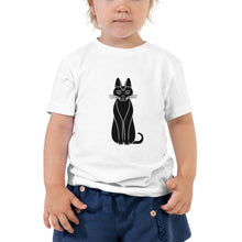 Load image into Gallery viewer, Toddler Short Sleeve Tee | Cat Design
