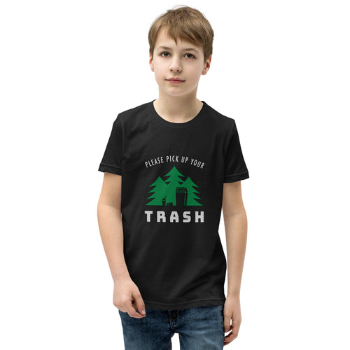 Pick Up Your Trash youth t-shirt
