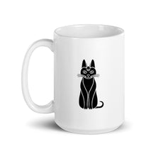 Load image into Gallery viewer, 15oz Cat coffee mug by JD&#39;s Mug Shoppe
