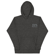 Load image into Gallery viewer, Charcoal JD&#39;s Mug Shoppe hoodie
