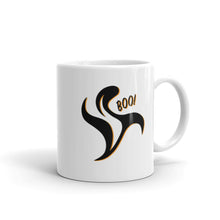 Load image into Gallery viewer, Ghost Coffee Mug | 11 and 15 oz | With Orange Highlight
