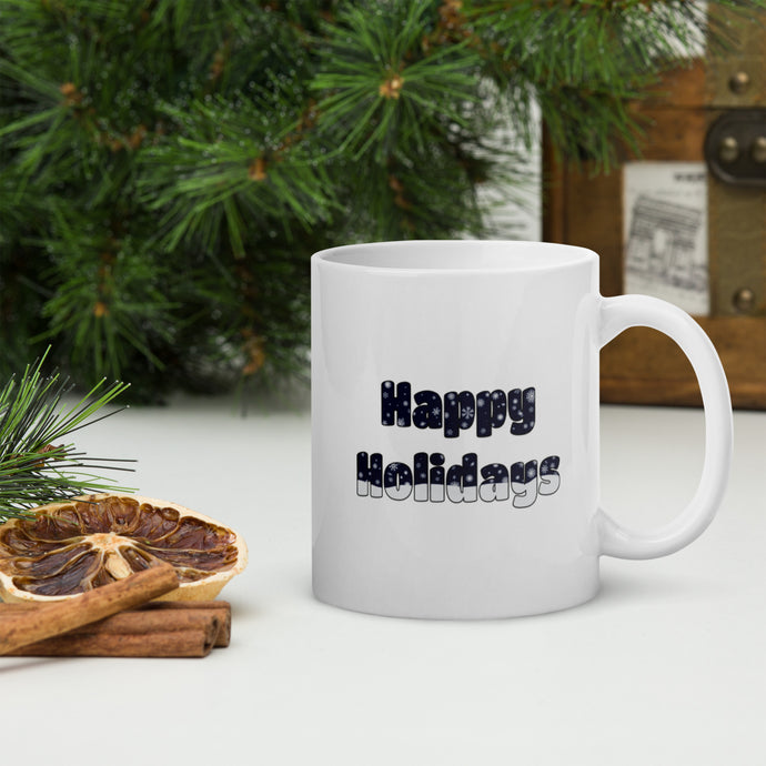 Happy Holidays Coffee Mug by JD's Mug Shoppe